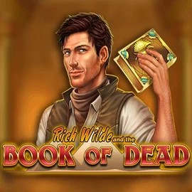 Book of Dead logo by Play'n GO Kiekka Casino