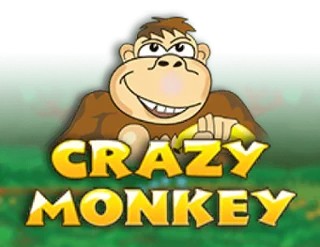 Crazy Monkey slot logo by Igrosoft at Kiekka Casino