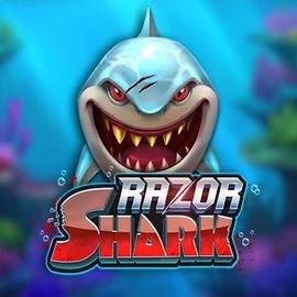 Razor Shark logo – Slots by Push Gaming at Kiekka Casino